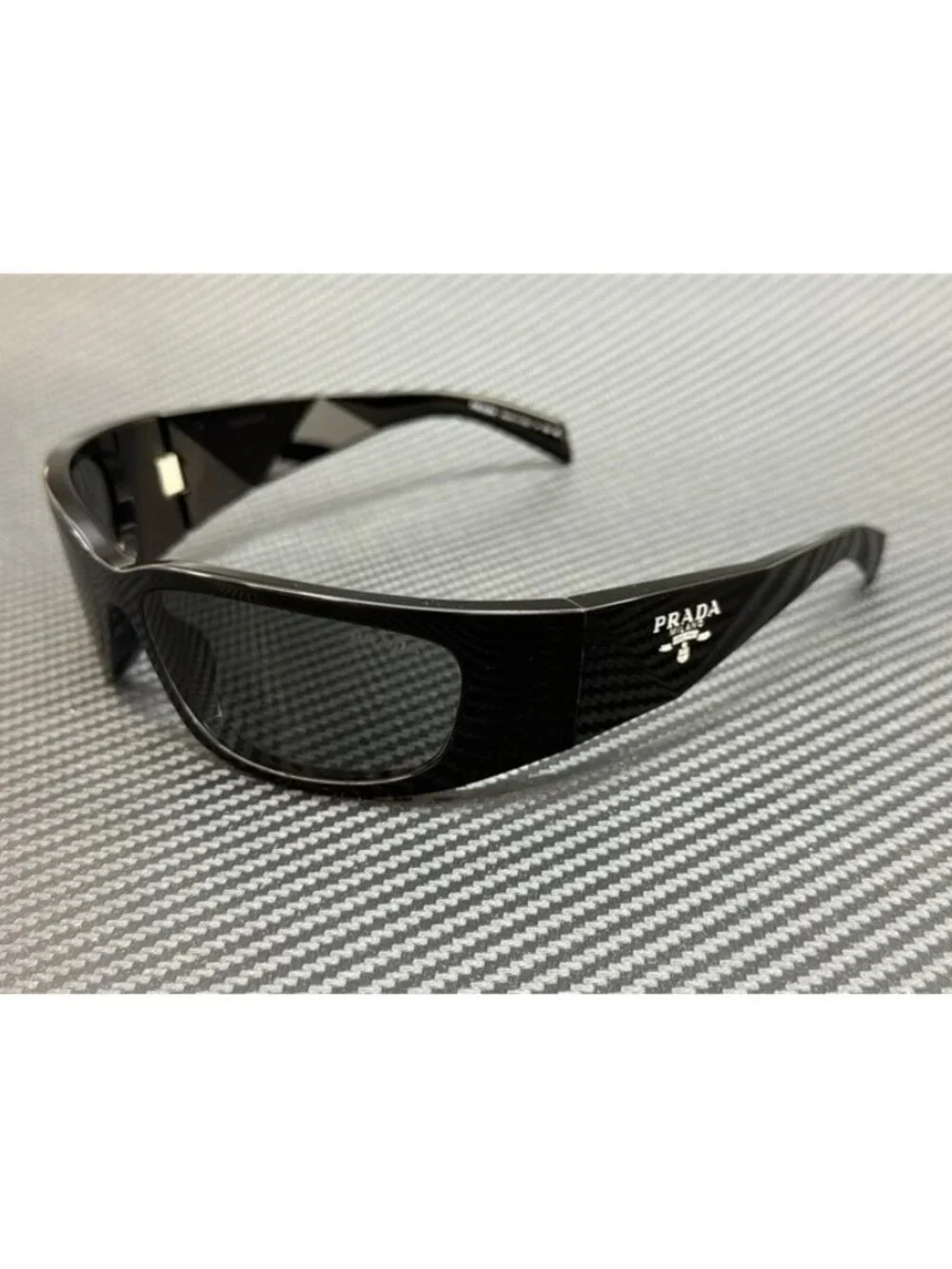 New PRADA Men Black Sunglasses 60-18-120